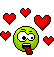 Smiley gratuit n�19 amour 