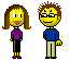Smiley gratuit n�40 amour 