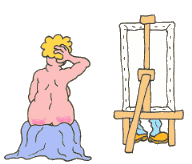 Smiley gratuit artiste n114615