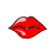 Smiley gratuit baisers 166051