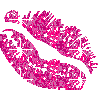 Smiley gratuit n�25 baisers 