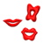 Smiley gratuit baisers 166041