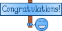 blauw emoticon 135865