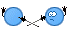 blauw emoticon 136299