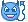 Smiley bleus n�77 