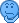 Smiley bleus n�101 