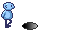 blauw emoticon 135986