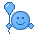 blauw emoticon 136027