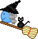 blauw emoticon 136146