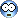 Smiley gratuit bleus 135652