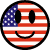Smiley drapeaux n�125 