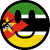 Smiley drapeaux n�182 