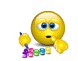 Smiley gratuit n�31 fete 