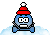 Smiley gratuit hiver 132591