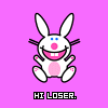 Smiley gratuit lapin 182773