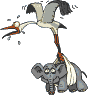 Smiley gratuit oiseau 141886
