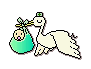 Smiley gratuit oiseau 141907