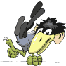 Smiley gratuit oiseau 141955