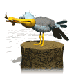 Smiley gratuit oiseau 141722