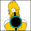 Smiley gratuit simpson 117544