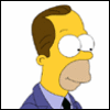 Smiley gratuit simpson 117433