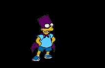 Smiley gratuit simpson 117465