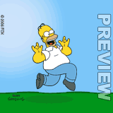 Smiley gratuit simpson 117603