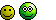 Smiley gratuit verts 112279