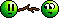 Smiley gratuit verts 112295