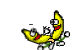 Emoticon Free bananas 182213