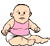 Kostenloses Emoticon Baby 102003