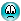 Kostenloses Emoticon blau 136256