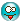 Kostenloses Emoticon blau 136264