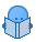 Kostenloses Emoticon blau 135970