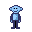 Kostenloses Emoticon blau 136126