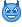 Kostenloses Emoticon blau 135639