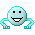 Kostenloses Emoticon blau 135892