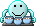 Kostenloses Emoticon blau 136143