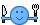 Kostenloses Emoticon blau 136242
