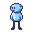 Kostenloses Emoticon blau 135493