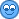 Kostenloses Emoticon blau 135622