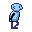Kostenloses Emoticon blau 135689