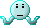 Kostenloses Emoticon blau 135636
