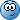 Kostenloses Emoticon blau 136329