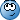 Kostenloses Emoticon blau 135605
