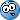 Kostenloses Emoticon blau 136252