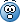 Kostenloses Emoticon blau 136119