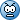 Kostenloses Emoticon blau 136291