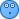 Kostenloses Emoticon blau 136059