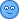 Kostenloses Emoticon blau 136124